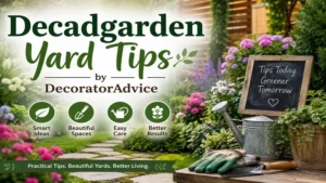 Decadgarden Yard Tips by DecoratorAdvice: A Complete Guide to Building a Beautiful and Functional Yard