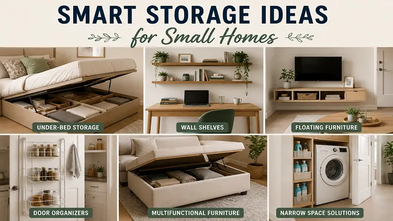 Smart Storage Ideas for Small Homes