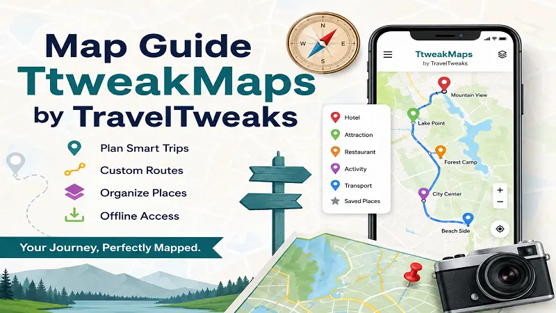 Map Guide TtweakMaps by TravelTweaks