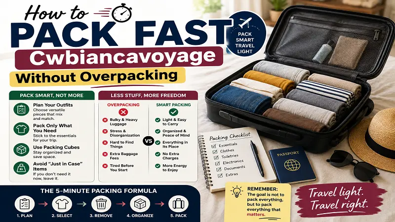 How to Pack Fast Cwbiancavoyage Without Overpacking