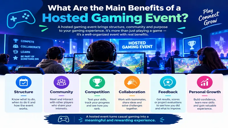 What Are the Main Benefits of a Hosted Gaming Event?