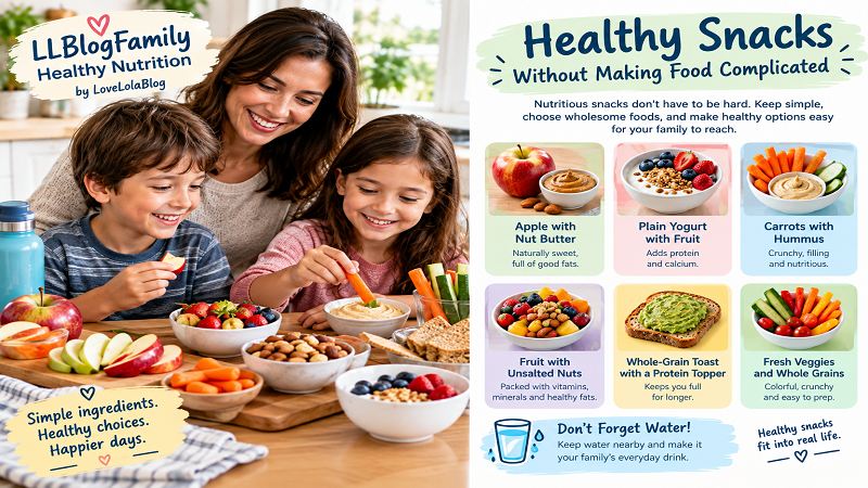 Healthy Snacks Without Making Food Complicated