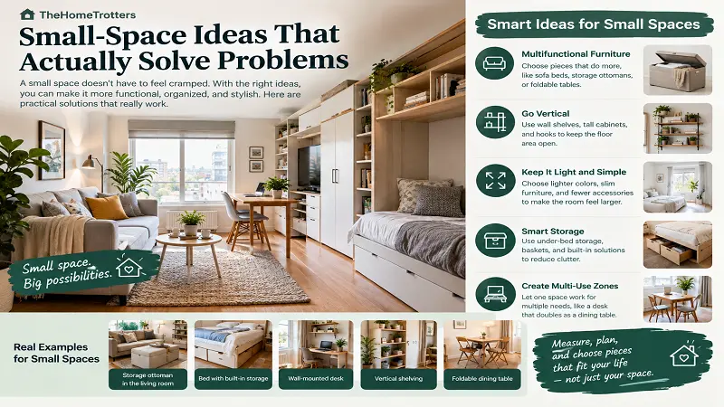 Small-Space Ideas That Actually Solve Problems