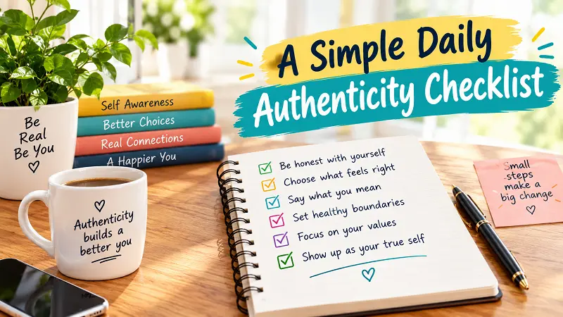 A Simple Daily Authenticity Checklist