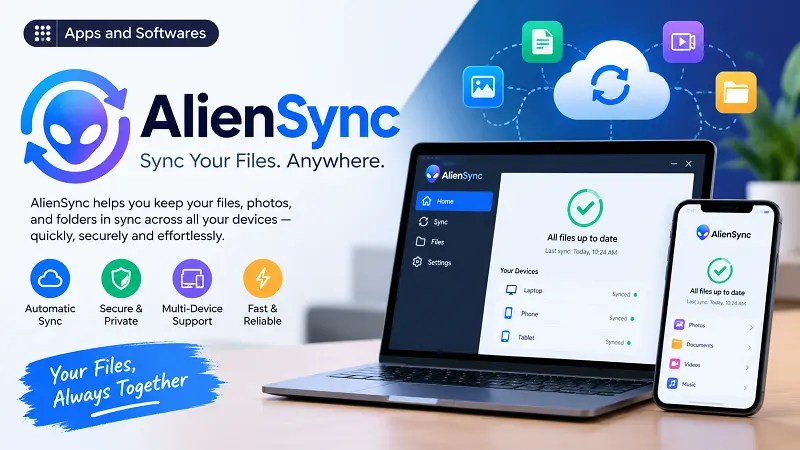 Apps and Softwares AlienSync