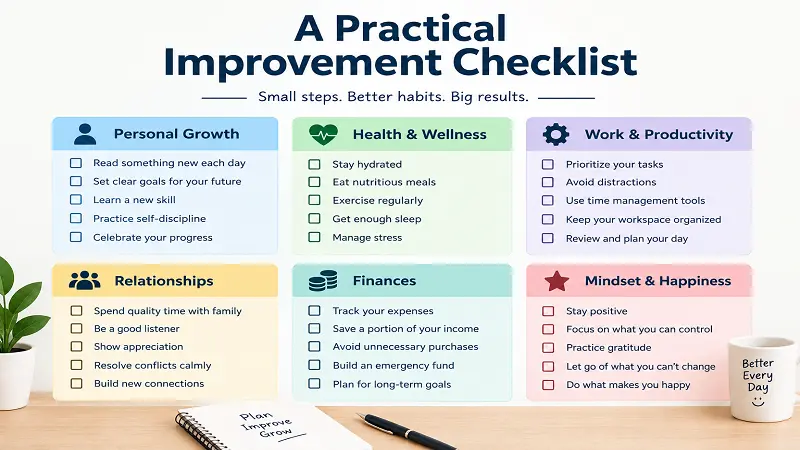 A Practical Improvement Checklist