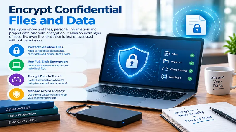 Encrypt Confidential Files and Data